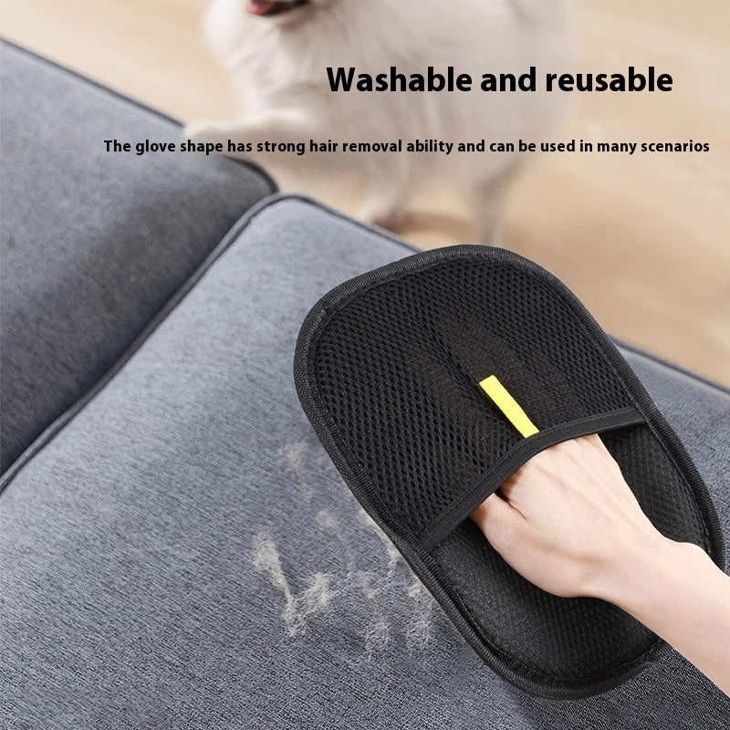 Pet Hair Remover Mitt – Deshedding Grooming Gloves for Dogs & Cats