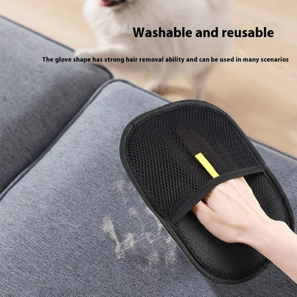 Pet Hair Remover Mitt – Deshedding Grooming Gloves for Dogs & Cats